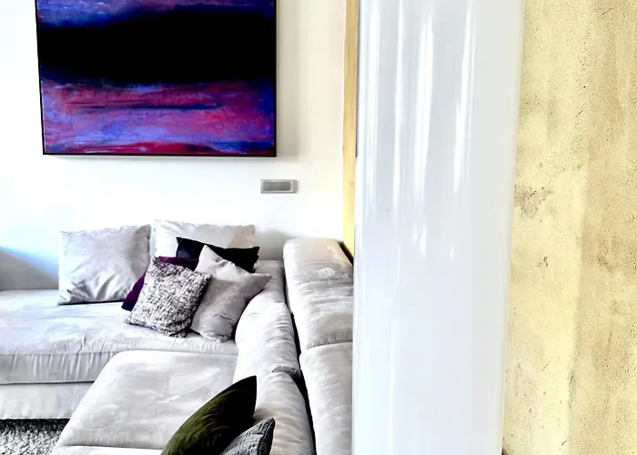 Lägenhet Villareja - Panorama Penthouse Mit Blick Auf Dolomiten Bolzano